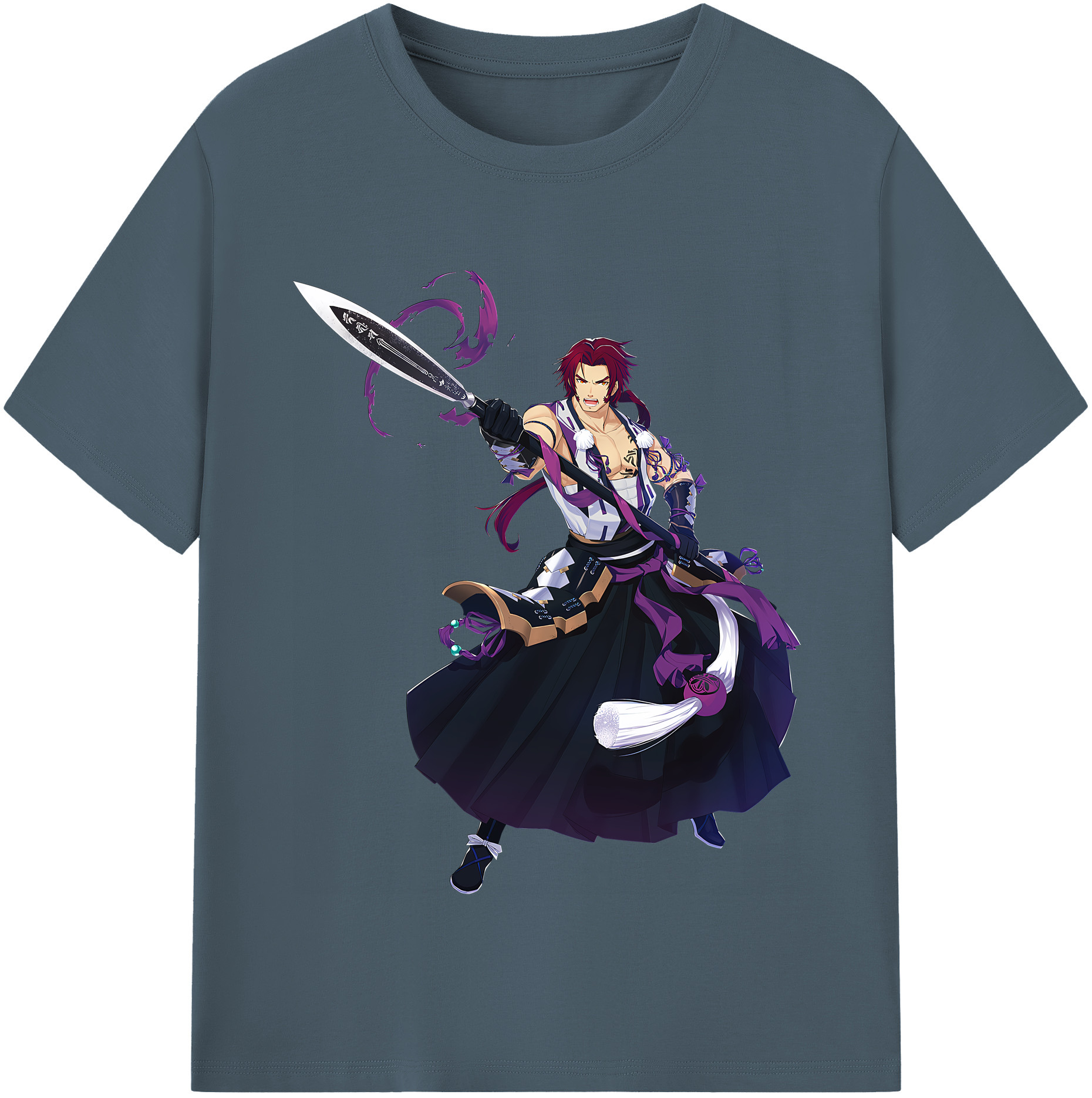 （画像用） 刀剣乱舞 Touken Ranbu 綿100％半袖Tシャツ（フロントプリント）